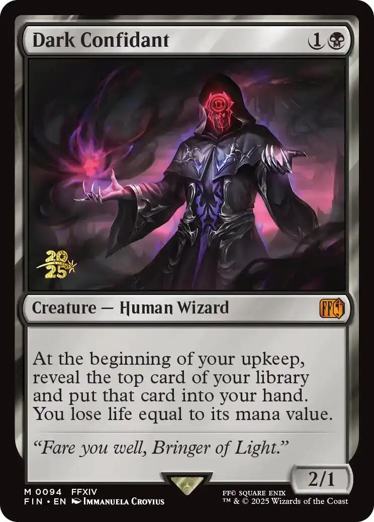 Dark Confidant [FINAL FANTASY Prerelease Promo] - Destination Retro