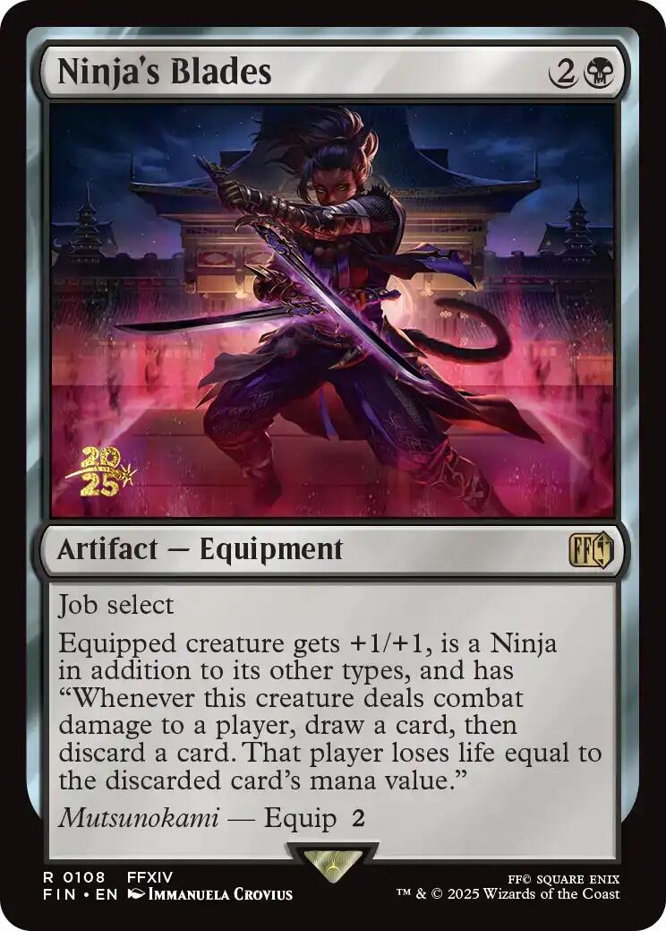 Ninja's Blades [FINAL FANTASY Prerelease Promo] - Destination Retro