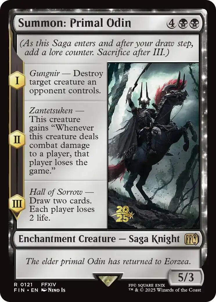 Summon: Primal Odin [FINAL FANTASY Prerelease Promo] - Destination Retro