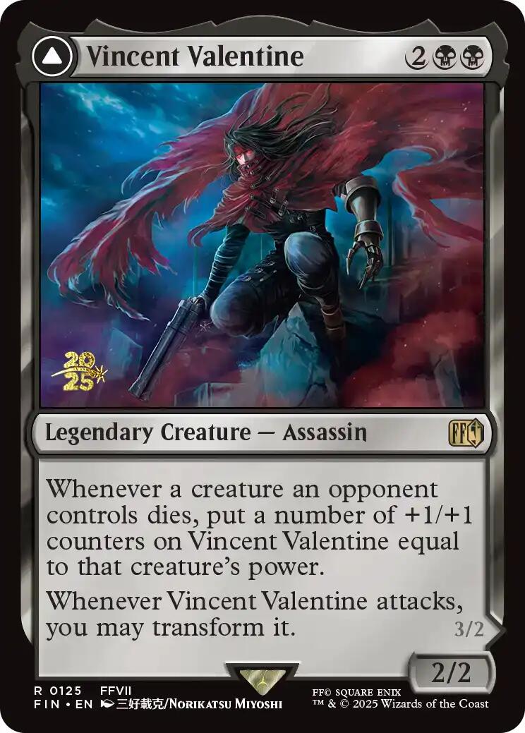 Vincent Valentine // Galian Beast [FINAL FANTASY Prerelease Promo] - Destination Retro