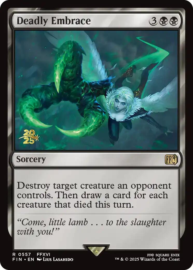 Deadly Embrace [FINAL FANTASY Prerelease Promo] - Destination Retro