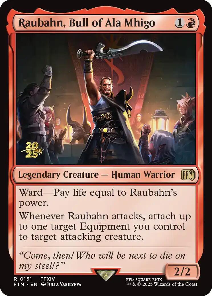 Raubahn, Bull of Ala Mhigo [FINAL FANTASY Prerelease Promo] - Destination Retro