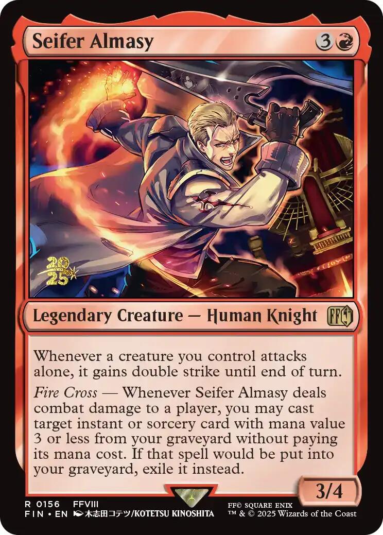 Seifer Almasy [FINAL FANTASY Prerelease Promo] - Destination Retro