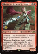 Lightning, Security Sergeant [FINAL FANTASY Prerelease Promo] - Destination Retro
