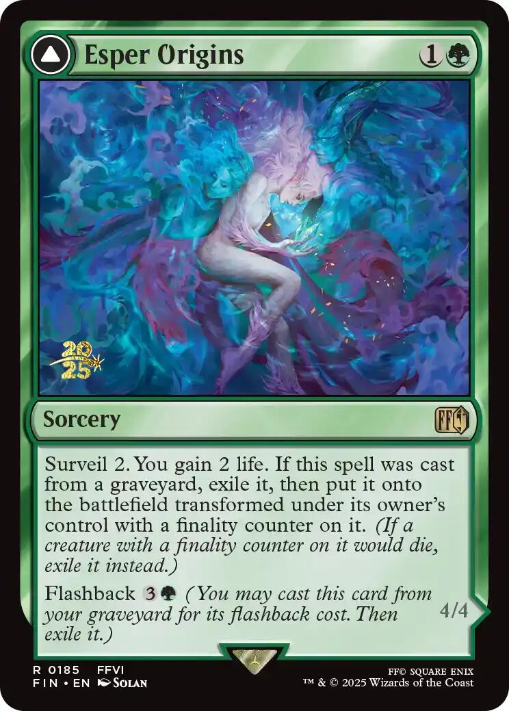Esper Origins // Summon: Esper Maduin [FINAL FANTASY Prerelease Promo] - Destination Retro