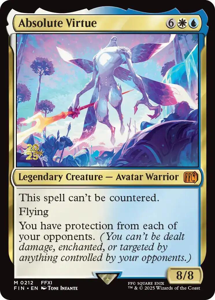 Absolute Virtue [FINAL FANTASY Prerelease Promo] - Destination Retro