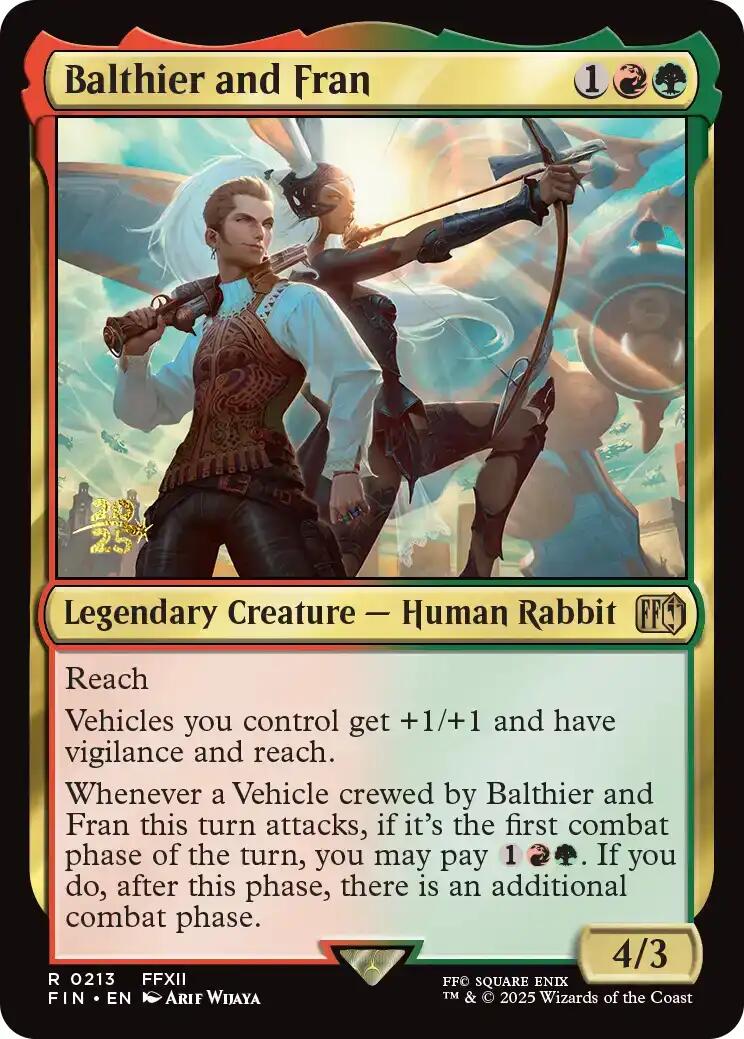 Balthier and Fran [FINAL FANTASY Prerelease Promo] - Destination Retro