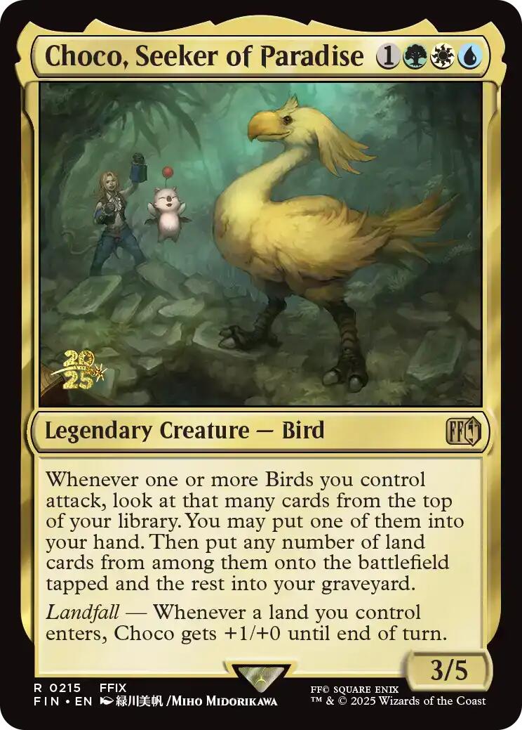 Choco, Seeker of Paradise [FINAL FANTASY Prerelease Promo] - Destination Retro