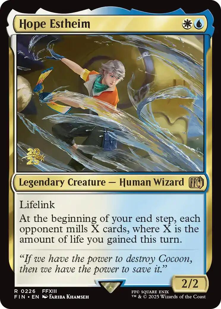 Hope Estheim [FINAL FANTASY Prerelease Promo] - Destination Retro