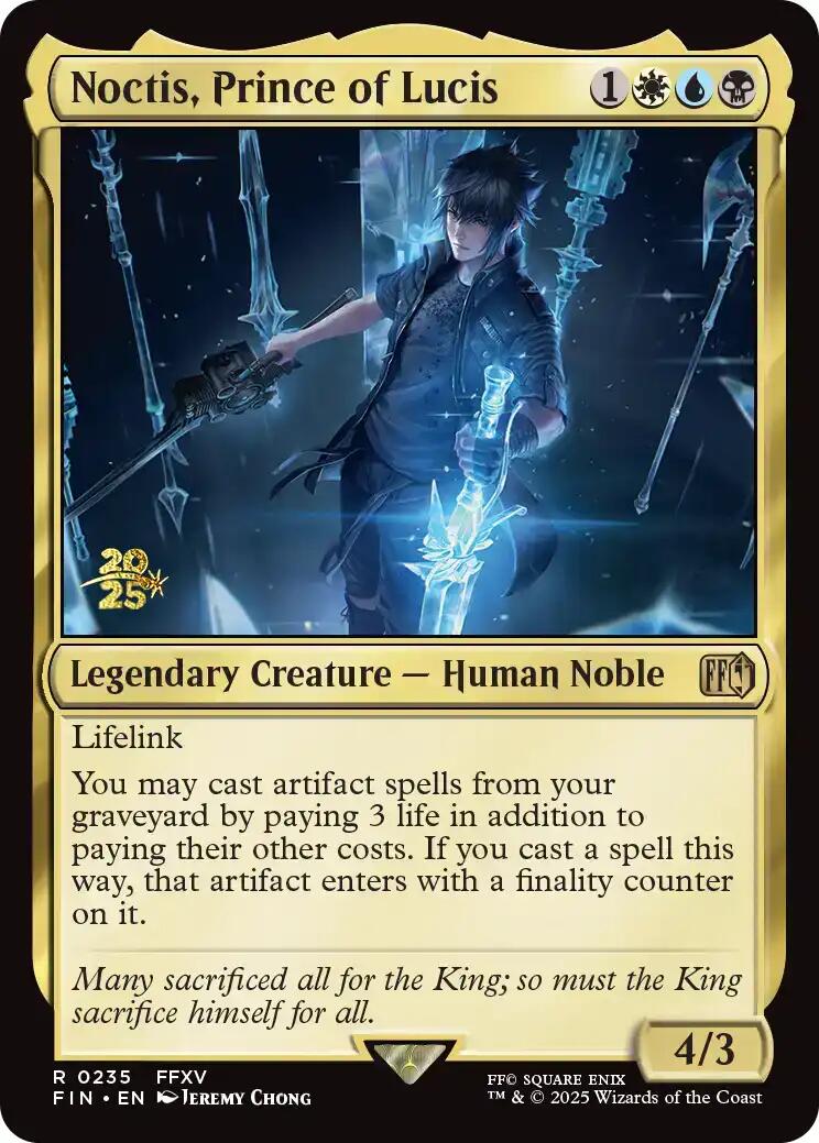 Noctis, Prince of Lucis [FINAL FANTASY Prerelease Promo] - Destination Retro