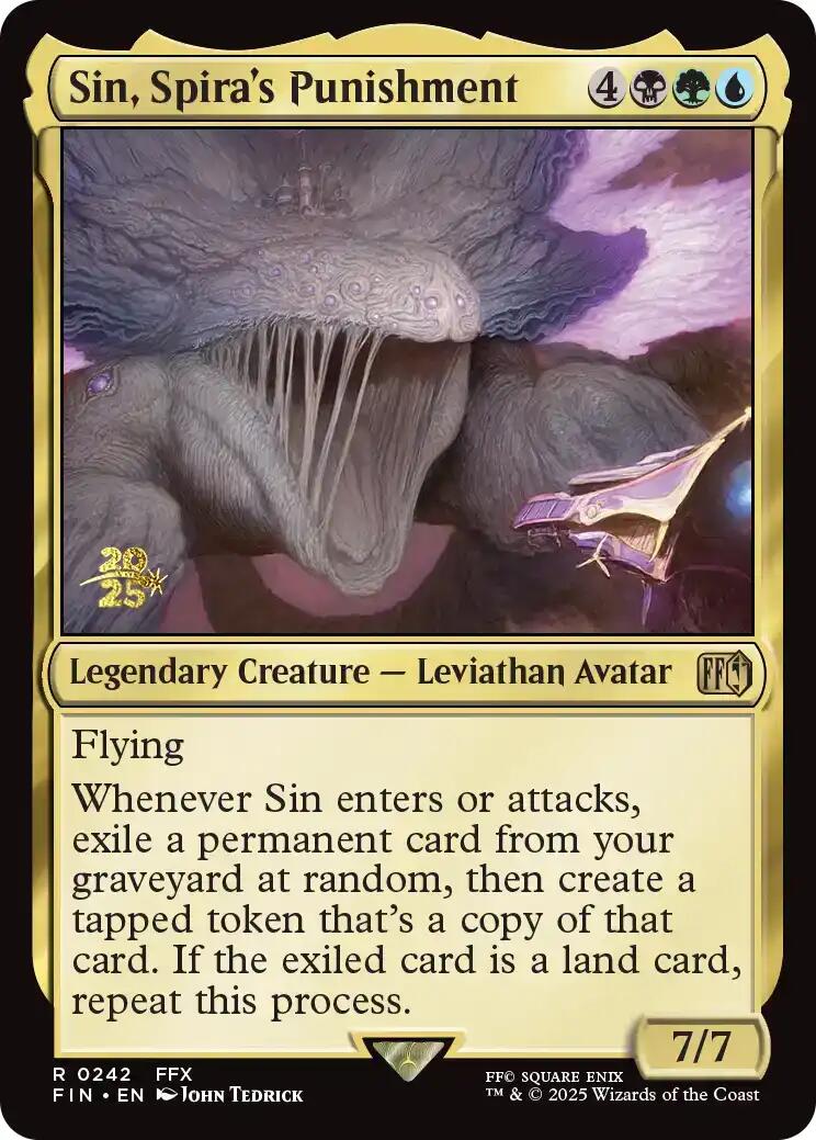 Sin, Spira's Punishment [FINAL FANTASY Prerelease Promo] - Destination Retro