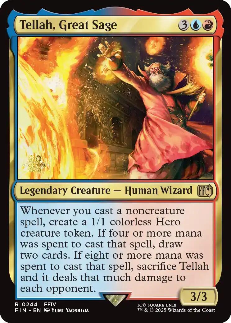 Tellah, Great Sage [FINAL FANTASY Prerelease Promo] - Destination Retro