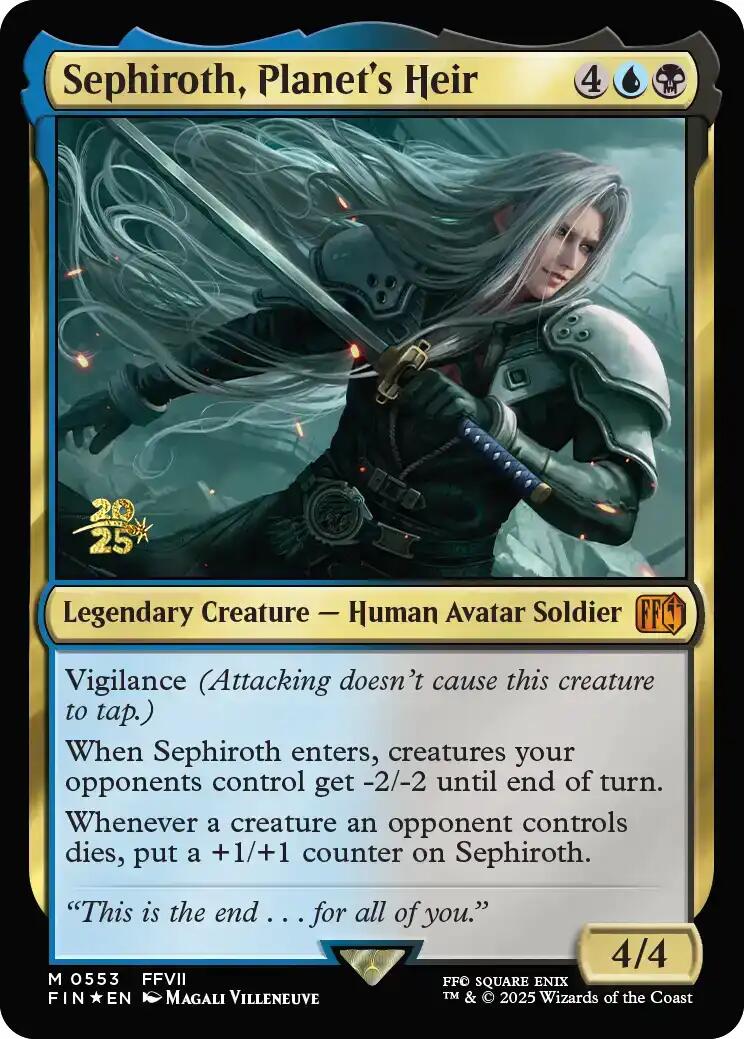 Sephiroth, Planet's Heir [FINAL FANTASY Prerelease Promo] - Destination Retro