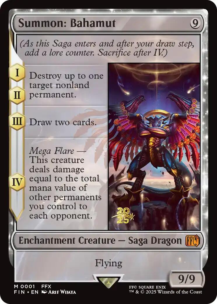 Summon: Bahamut [FINAL FANTASY Prerelease Promo] - Destination Retro