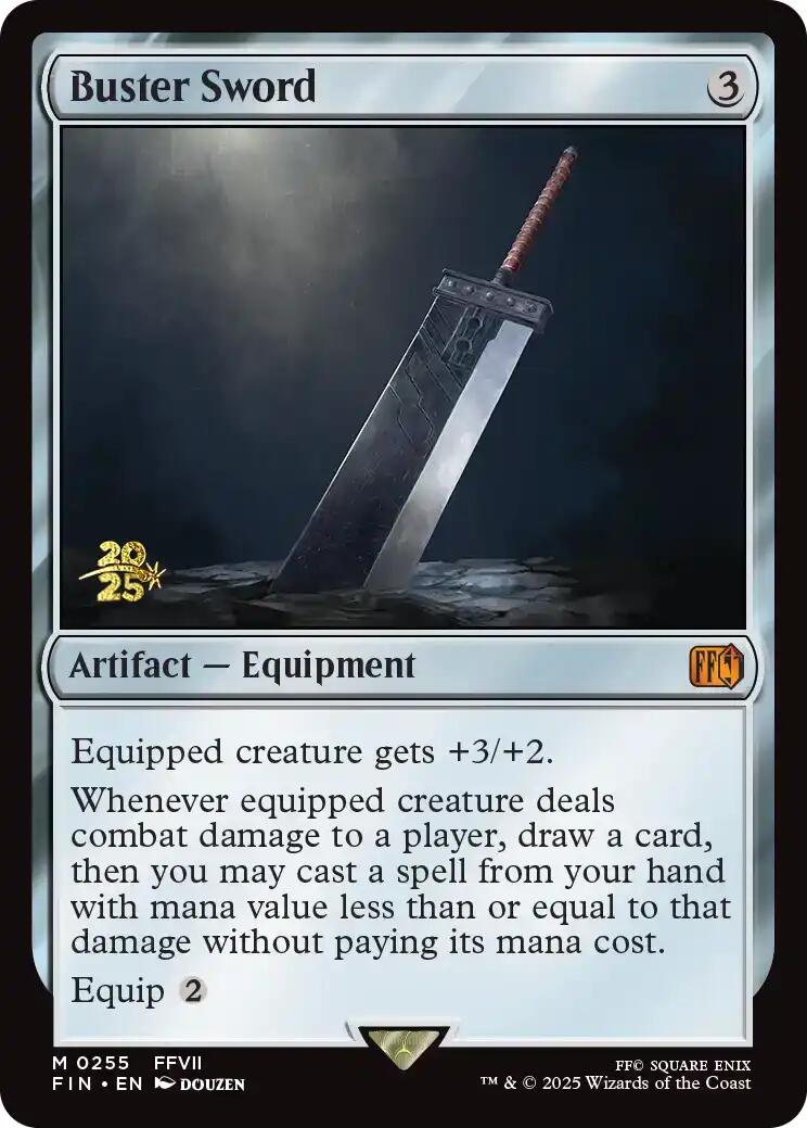 Buster Sword [FINAL FANTASY Prerelease Promo] - Destination Retro