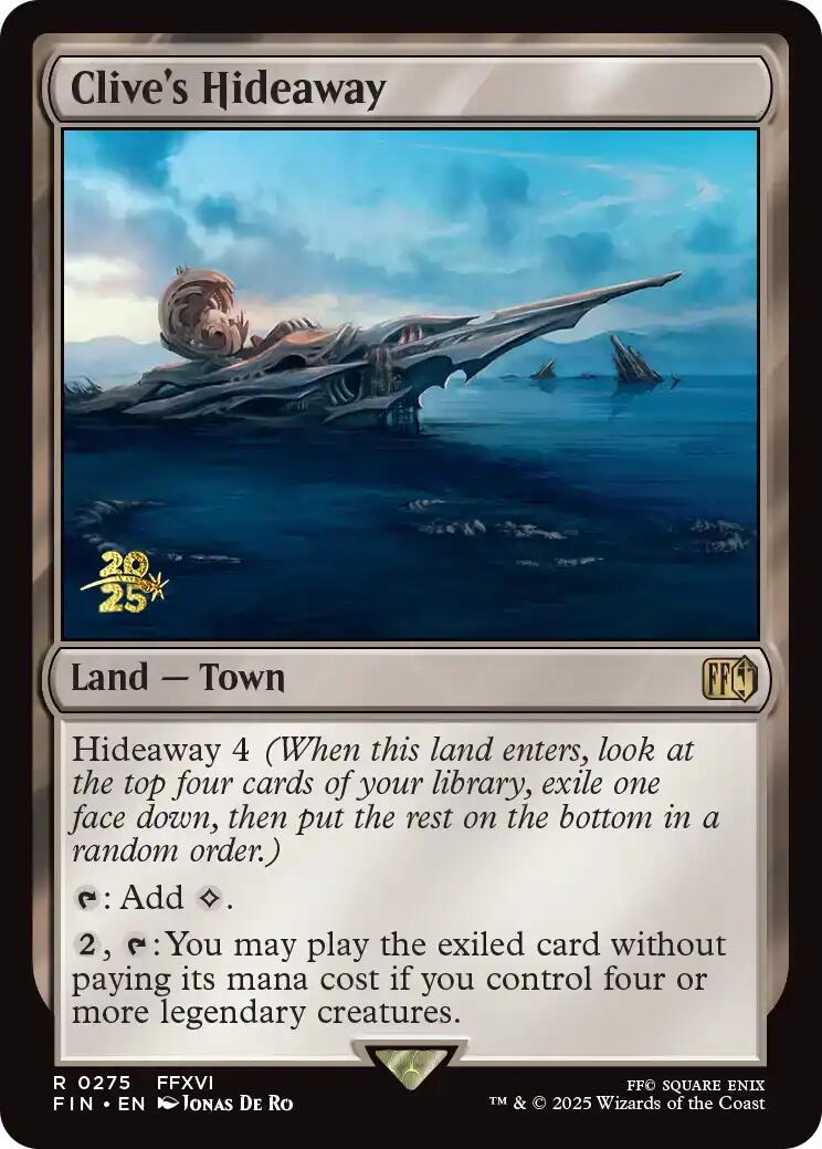 Clive's Hideaway [FINAL FANTASY Prerelease Promo] - Destination Retro