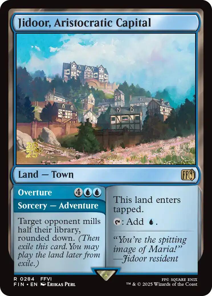 Jidoor, Aristocratic Capital [FINAL FANTASY Prerelease Promo] - Destination Retro
