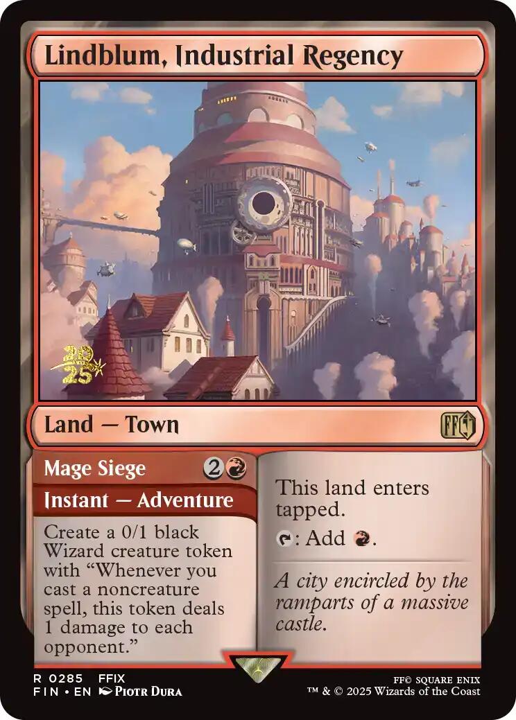 Lindblum, Industrial Regency [FINAL FANTASY Prerelease Promo] - Destination Retro