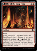 Idol of the Deep King // Sovereign's Macuahuitl [The Lost Caverns of Ixalan] - Destination Retro