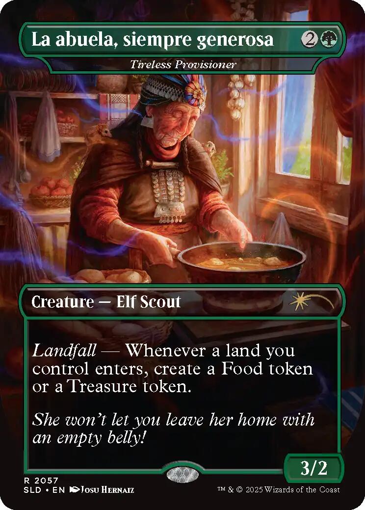 La abuela, siempre generosa - Tireless Provisioner [Secret Lair Drop Series] - Destination Retro