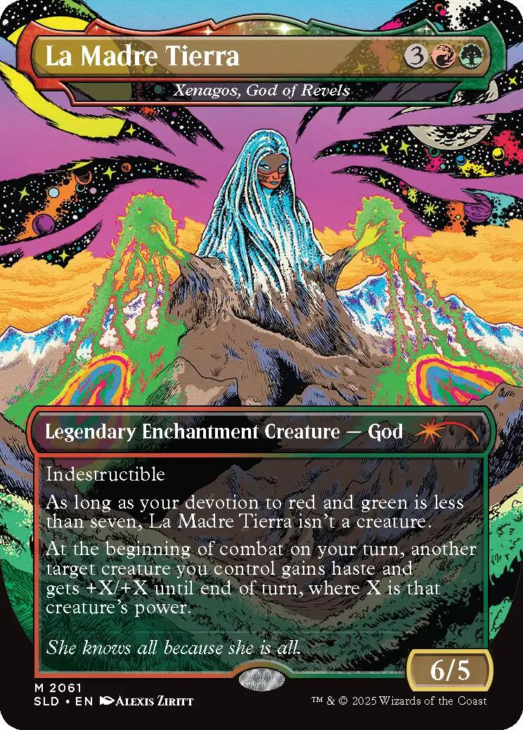 La Madre Tierra - Xenagos, God of Revels [Secret Lair Drop Series] - Destination Retro