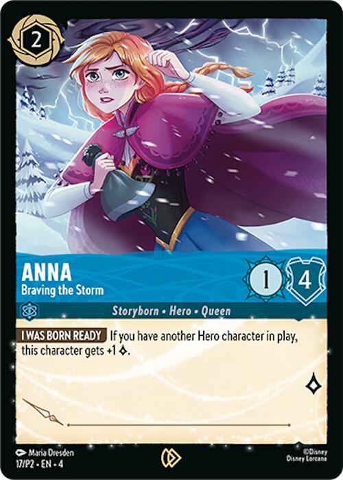 Anna - Braving the Storm (17/P2) [Promo Cards] - Destination Retro