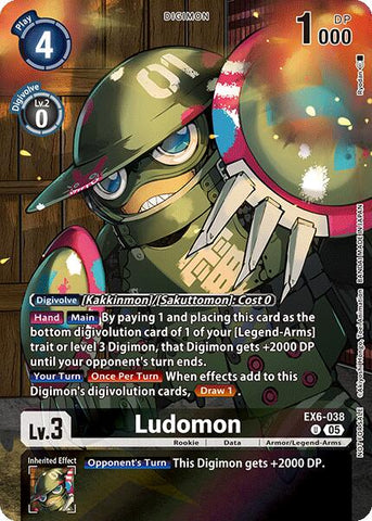 Ludomon [EX6-038] (Box Topper) [Versus Monsters] - Destination Retro