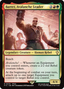 Barret, Avalanche Leader (Surge Foil) [FINAL FANTASY Commander] - Destination Retro