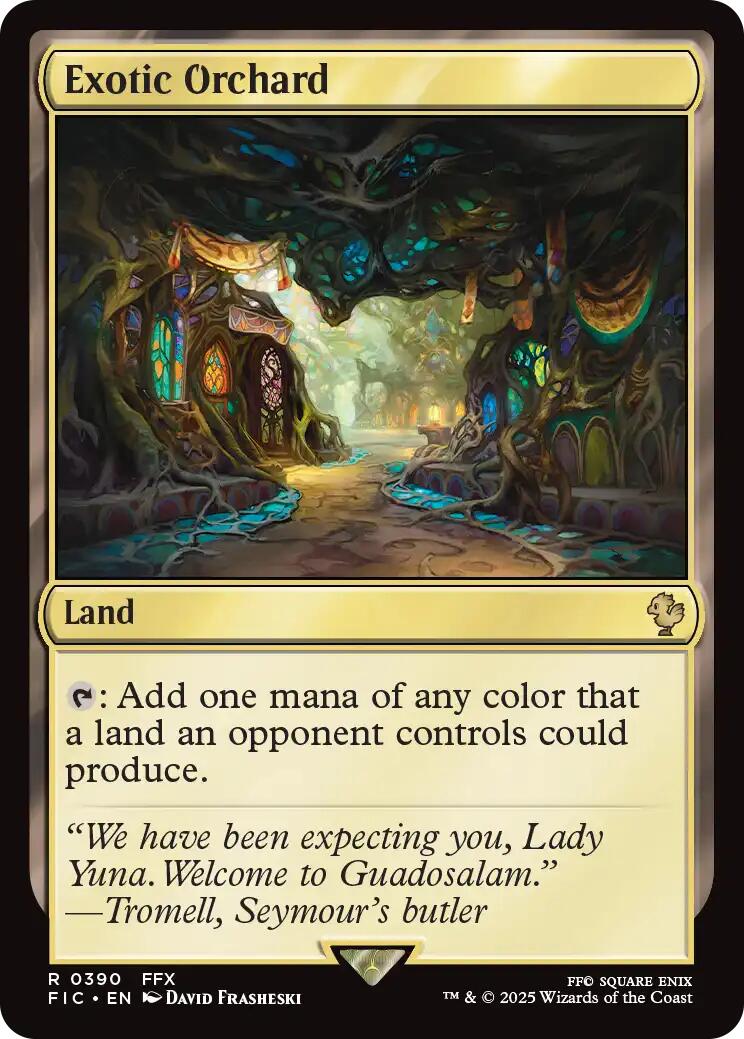 Exotic Orchard (Surge Foil) [FINAL FANTASY Commander] - Destination Retro
