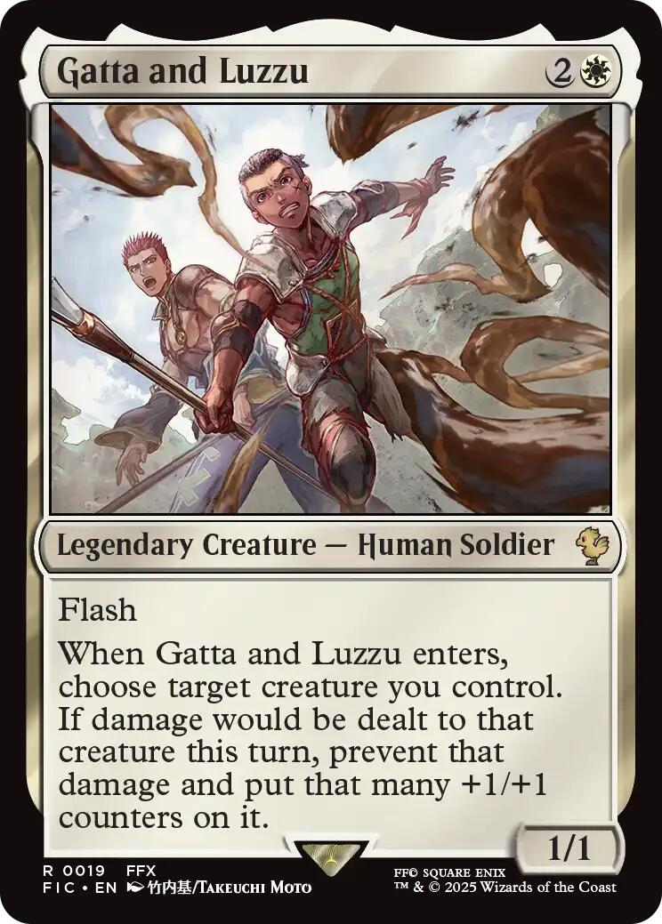 Gatta and Luzzu (Surge Foil) [FINAL FANTASY Commander] - Destination Retro