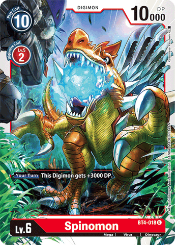 Spinomon [BT4-018] [Great Legend] - Destination Retro