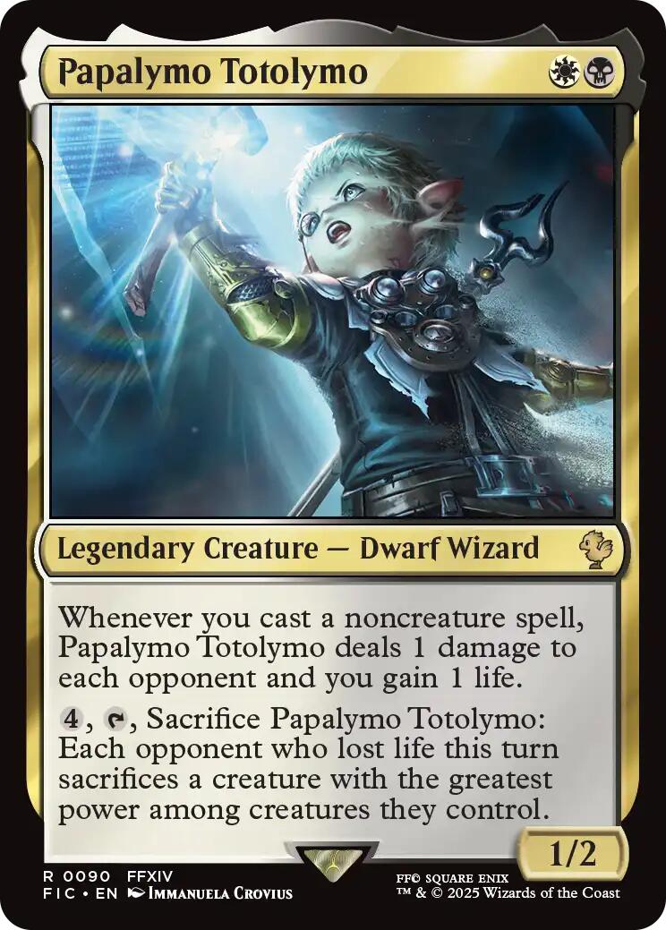 Papalymo Totolymo (Surge Foil) [FINAL FANTASY Commander] - Destination Retro