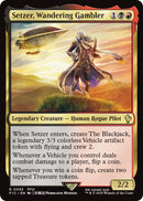 Setzer, Wandering Gambler (Surge Foil) [FINAL FANTASY Commander] - Destination Retro