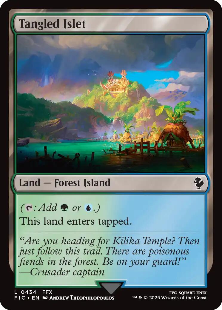Tangled Islet (Surge Foil) [FINAL FANTASY Commander] - Destination Retro