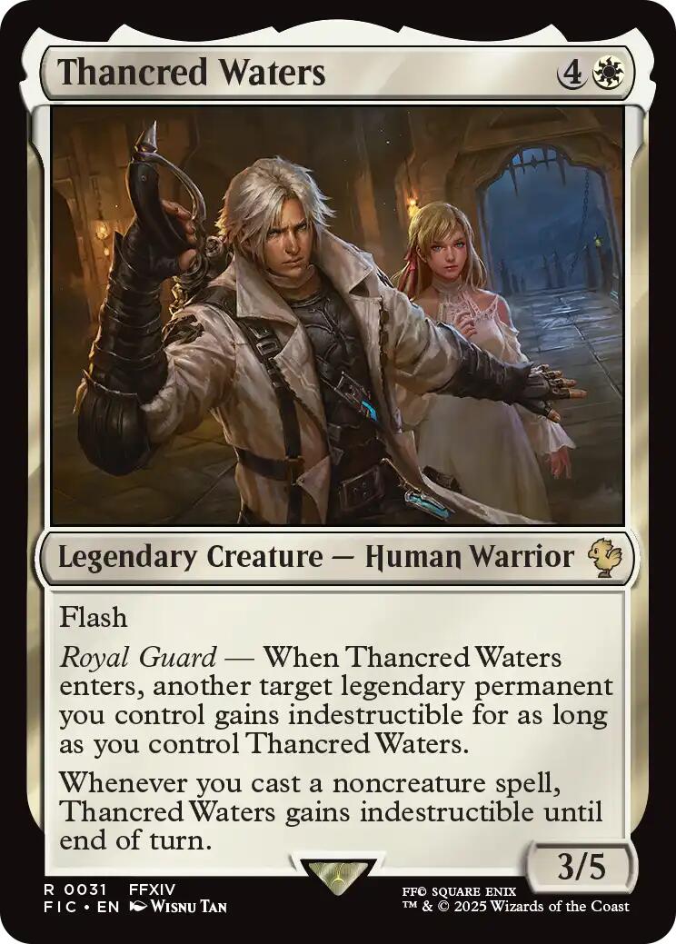 Thancred Waters (Surge Foil) [FINAL FANTASY Commander] - Destination Retro