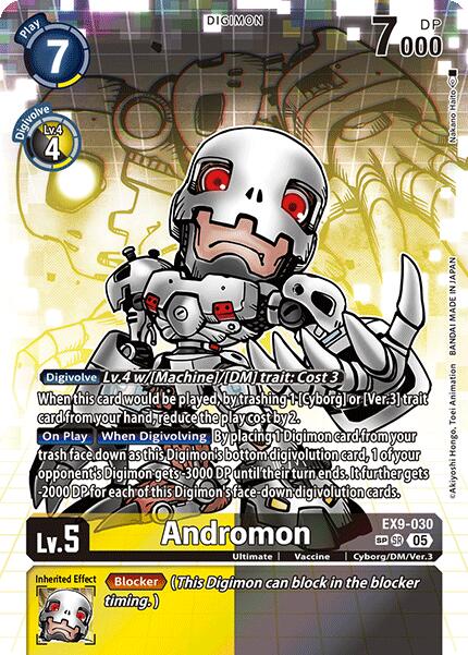 Andromon [EX9-030] (SP) [Versus Monsters] - Destination Retro