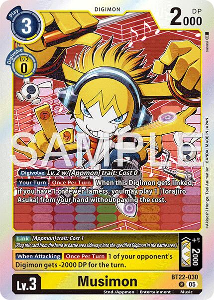 Musimon [BT22-030] [Cyber Eden] - Destination Retro