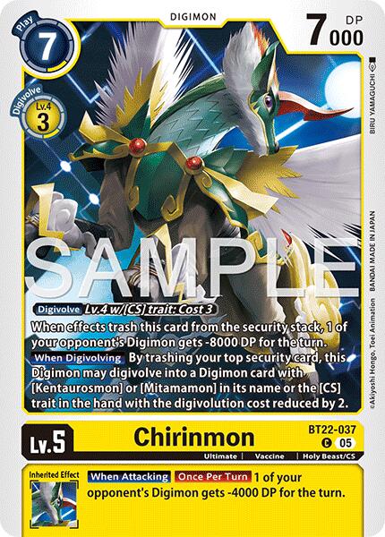 Chirinmon [BT22-037] [Cyber Eden] - Destination Retro