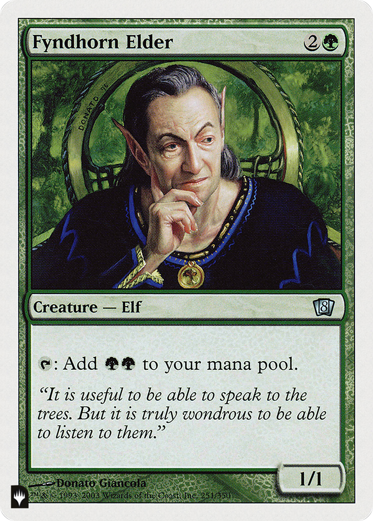 Fyndhorn Elder [The List] - Destination Retro