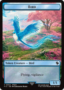 Bird // Hero (0028) Double-Sided Token (Surge Foil) [FINAL FANTASY Commander Tokens] - Destination Retro