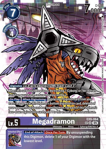 Megadramon [EX9-064] (SP) [Versus Monsters] - Destination Retro