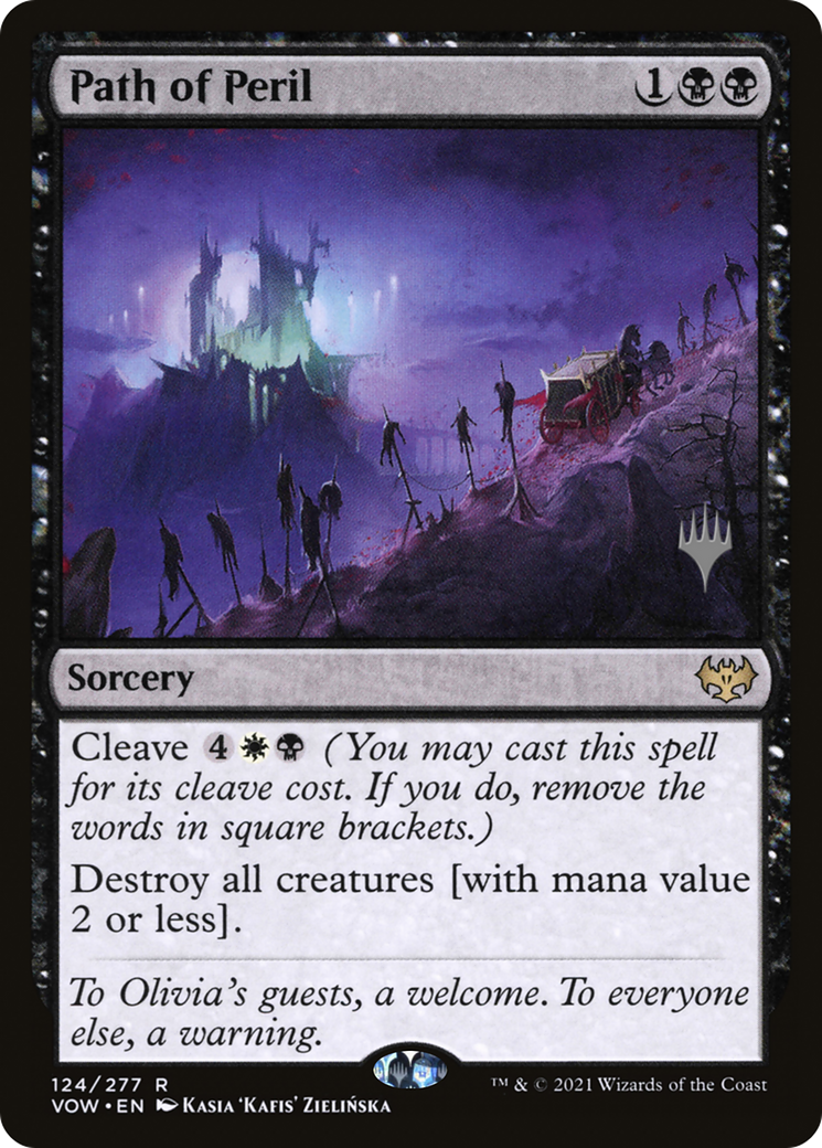 Path of Peril (Promo Pack) [Innistrad: Crimson Vow Promos] - Destination Retro
