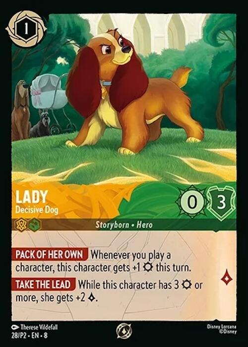 Lady - Decisive Dog (28/P2) [Promo Cards] - Destination Retro