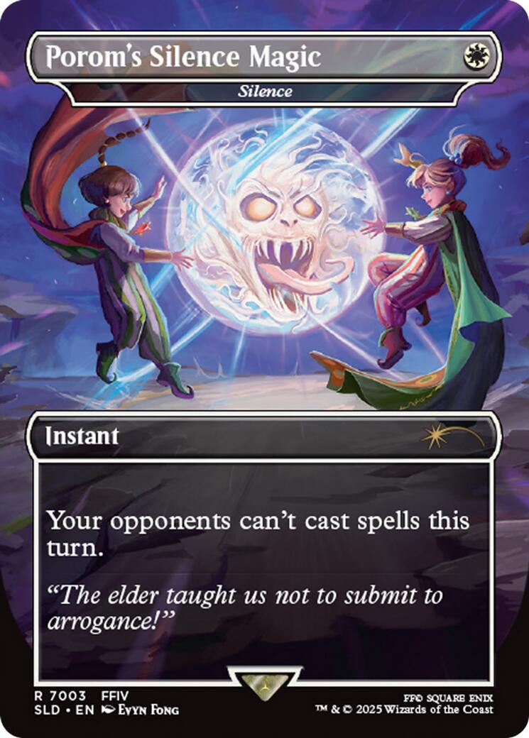 Porom's Silence Magic - Silence [Secret Lair Drop Series] - Destination Retro