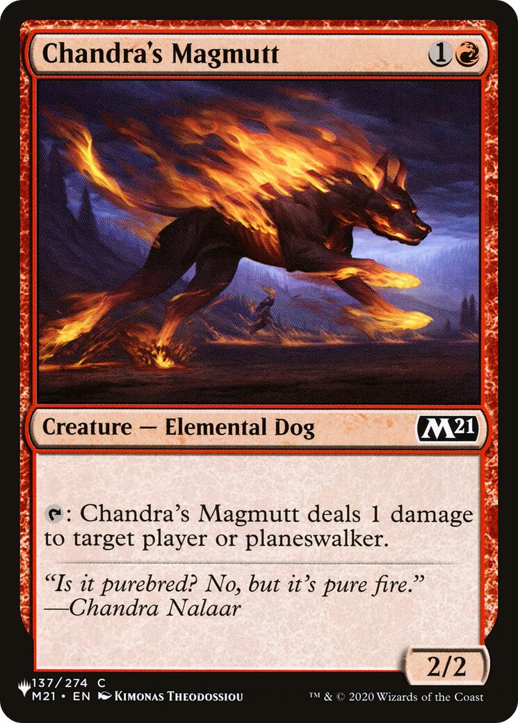 Chandra's Magmutt [The List] - Destination Retro