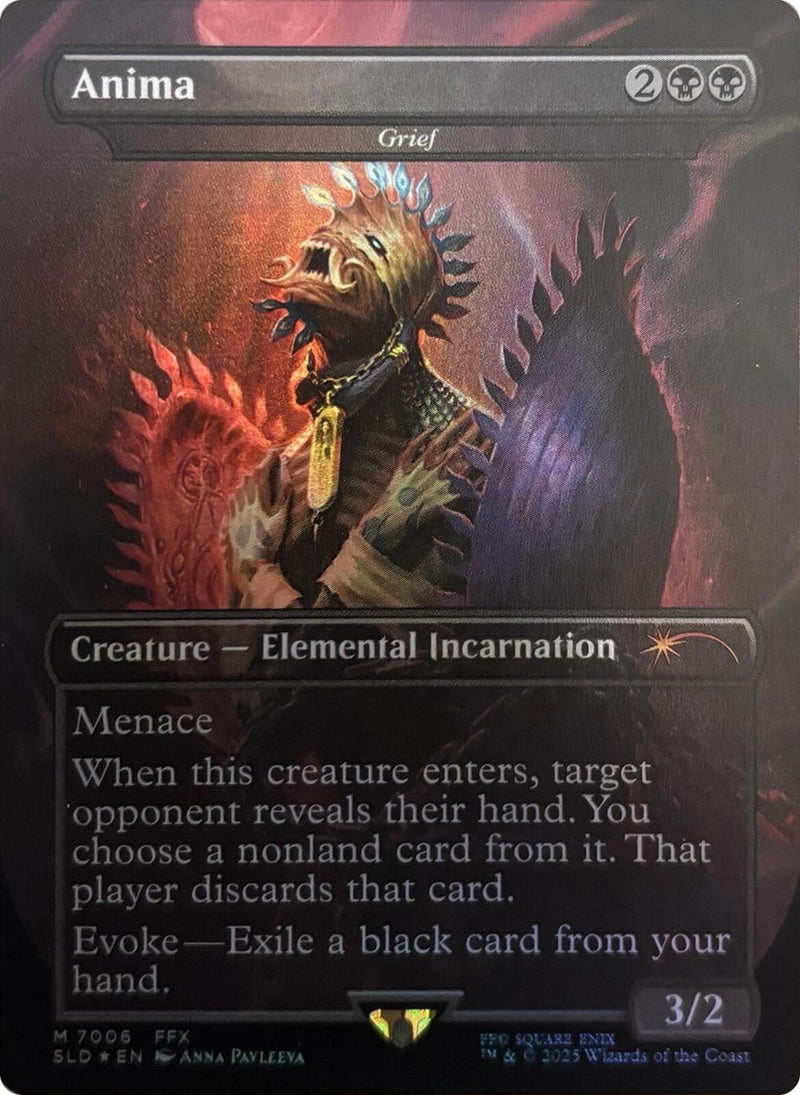 Anima - Grief (Rainbow Foil) [Secret Lair Drop Series] - Destination Retro