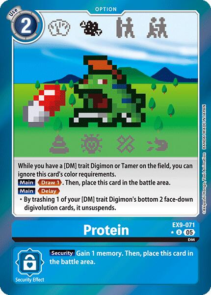 Protein [EX9-071] (Limited Foil) [Versus Monsters] - Destination Retro