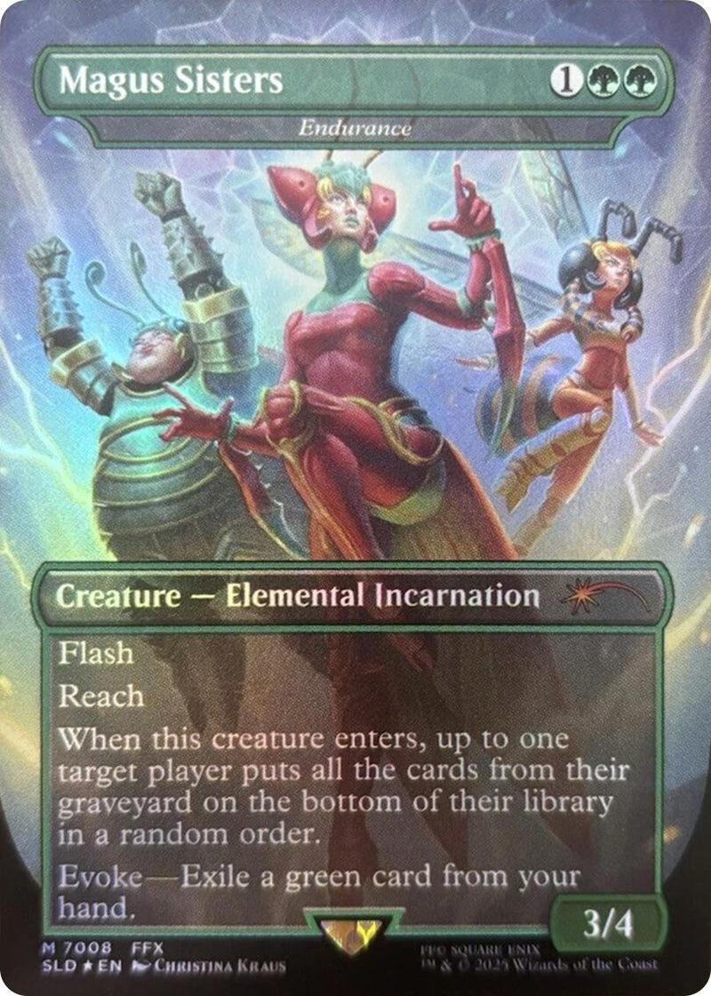 Magus Sisters - Endurance (Rainbow Foil) [Secret Lair Drop Series] - Destination Retro