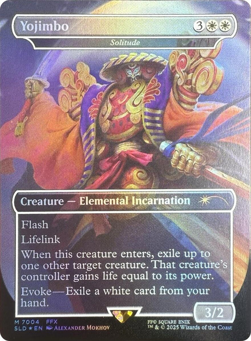Yojimbo - Solitude (Rainbow Foil) [Secret Lair Drop Series] - Destination Retro