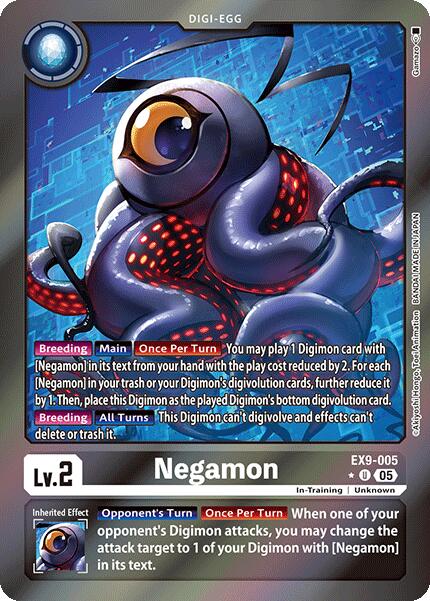 Negamon [EX9-005] (Limited Foil) [Versus Monsters] - Destination Retro